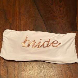 Bride bikini top